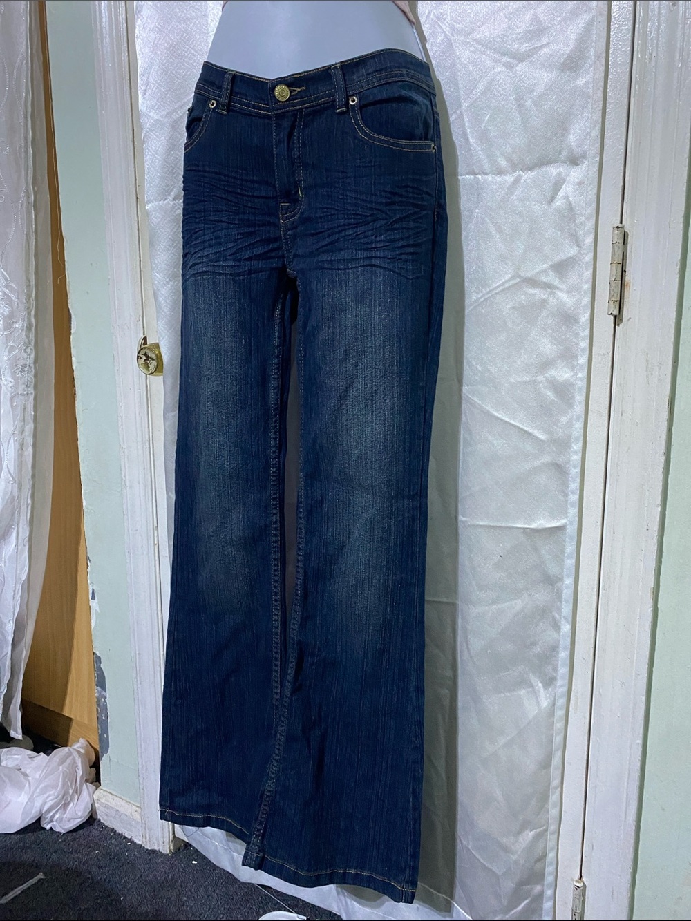Y2K The Limited Dark Blue Wide-Leg Women’s Jeans